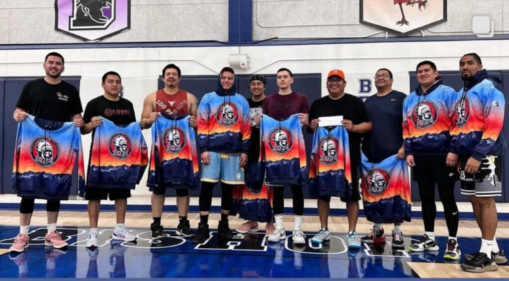 Team wearing custom athletic wear from TA sports apparel in Reno